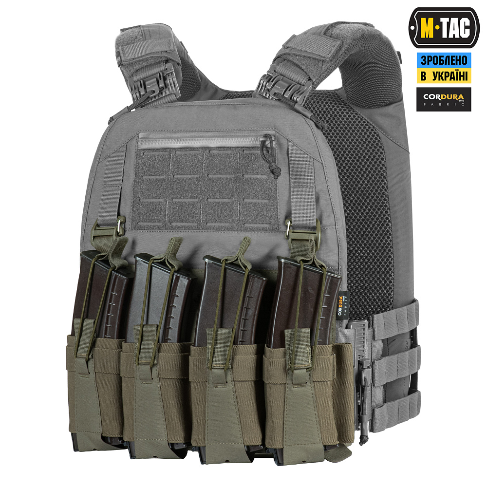Передня панель M-Tac для плитоноски Cuirass QRS XL Ranger Green Фото 3